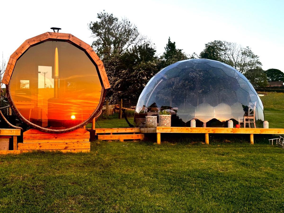 Deerstone Glamping-Boulsworth Hill Dome Hot Tub Hotel Earby Exterior photo